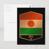 Niger Briefkaart (Voorkant / Achterkant)