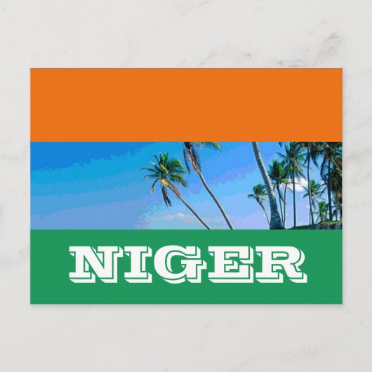 Niger Briefkaart (Voorkant)