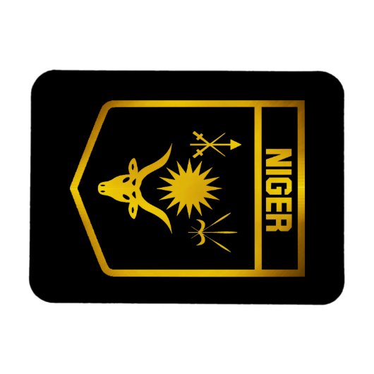 Niger Emblem Magneet (Horizontaal)