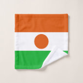Niger Flag Bad Handdoek (Wasdoekje)