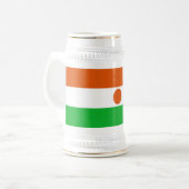 Niger Flag Bierpul (Voorkant links)