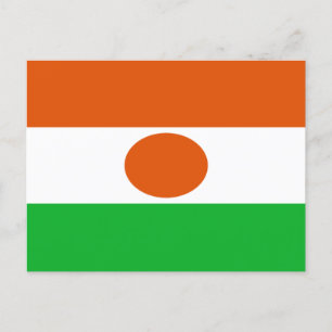 Niger Flag Briefkaart