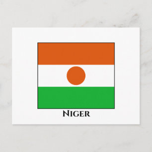 Niger Flag Briefkaart