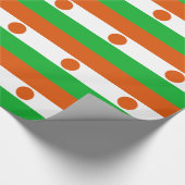 Niger Flag Cadeaupapier (Hoek)