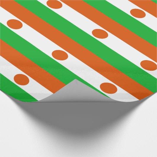 Niger Flag Cadeaupapier (Hoek)