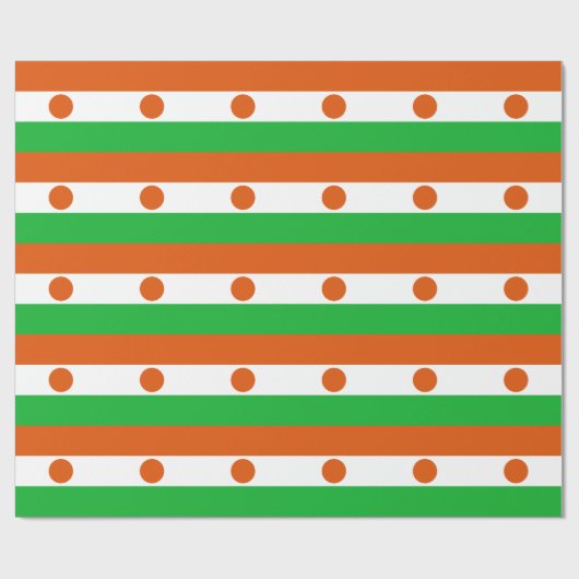 Niger Flag Cadeaupapier (Vlak)