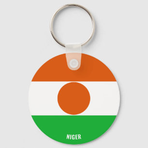 Niger Flag Charming Patriotic Sleutelhanger