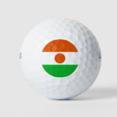 Niger Flag Golfballen (Voorkant)