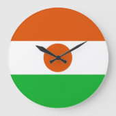 Niger Flag Grote Klok (Voorkant)