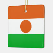 Niger Flag Keramisch Ornament (Links)