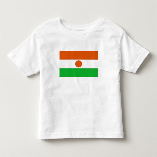 Niger Flag Kinder Shirts (Voorkant)