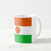 Niger Flag Koffiemok (Voorkant rechts)