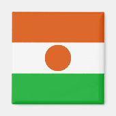 Niger Flag Magneet (Voorkant)