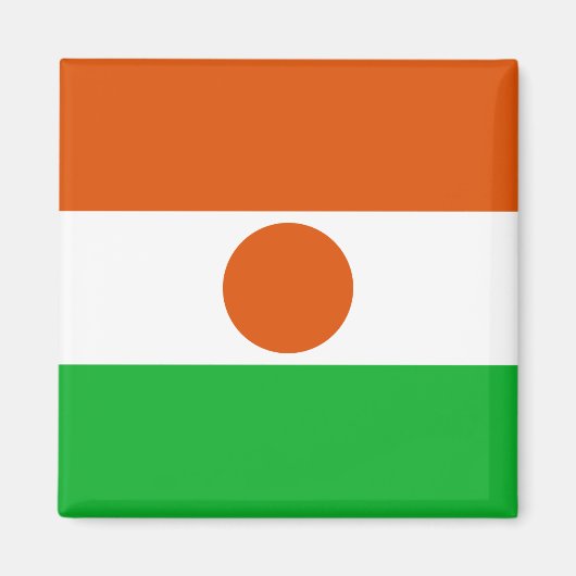 Niger Flag Magneet (Voorkant)