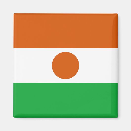 Niger Flag Magnet (Voorkant)