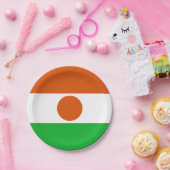 Niger Flag Papieren Bordje (Feest)