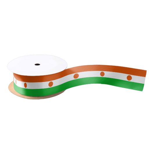 Niger Flag Satijnen Lint (Spoel)