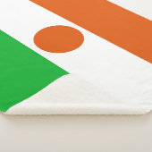 Niger Flag Sherpa Deken (3/4)