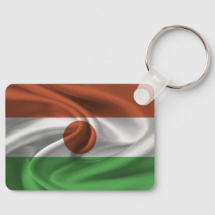 Niger Flag Sleutelhanger
