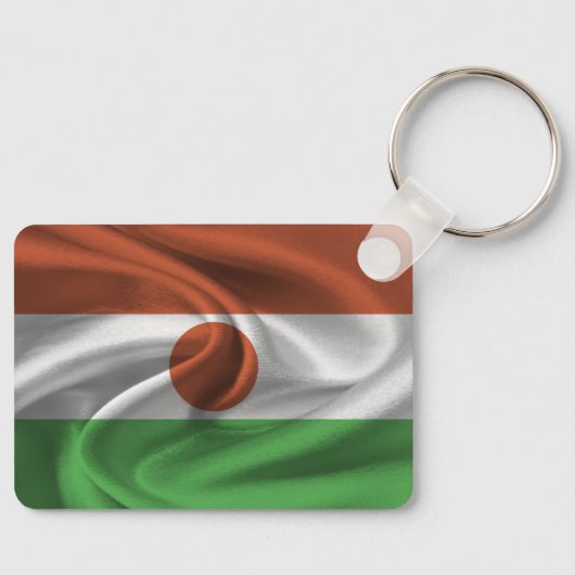 Niger Flag Sleutelhanger (Voorkant)