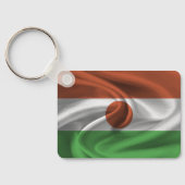Niger Flag Sleutelhanger (Achterkant)
