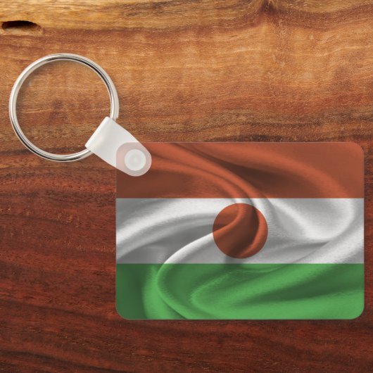 Niger Flag Sleutelhanger (Achterkant)