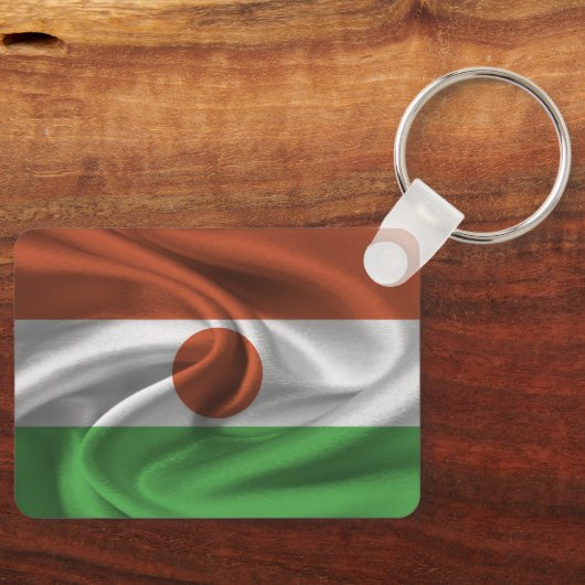 Niger Flag Sleutelhanger (Voorkant)