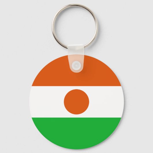 Niger Flag Sleutelhanger (Voorkant)