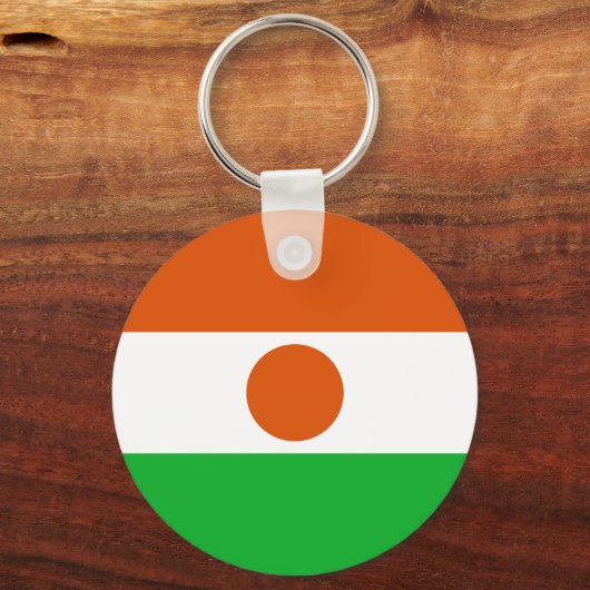 Niger Flag Sleutelhanger (Achterkant)