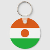 Niger Flag Sleutelhanger (Achterkant)