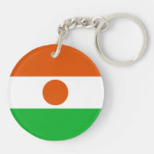 Niger Flag Sleutelhanger (Achterkant)