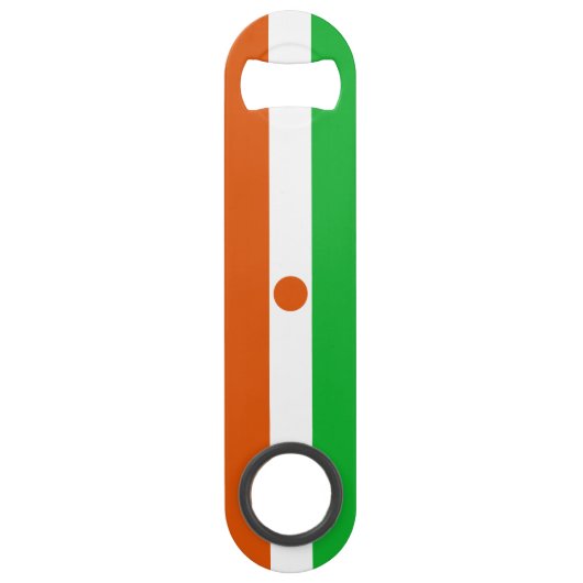 Niger Flag Speed Flessenopener (Achterkant)