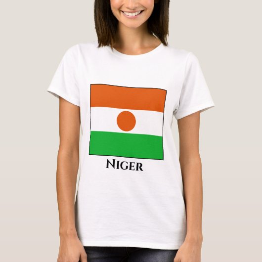 Niger Flag T-shirt (Voorkant)