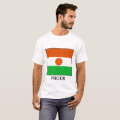 Niger Flag T-shirt (Voorkant volledig)