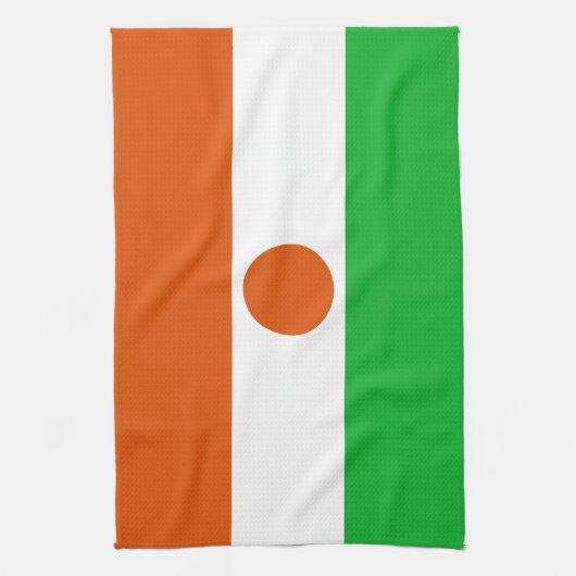 Niger Flag Theedoek (Verticaal)