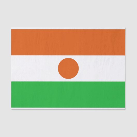 Niger Flag Tissuepapier (Voorkant)