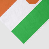 Niger Flag Tissuepapier (Detail)