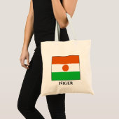 Niger Flag Tote Bag (Voorkant (product))