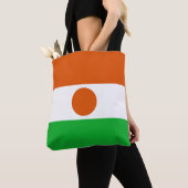 Niger Flag Tote Bag (Dichtbij)