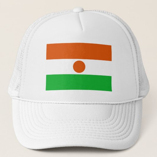 Niger Flag Trucker Pet (Voorkant)