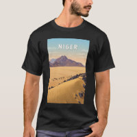 Niger Illustratie Reis Kunst Vintage