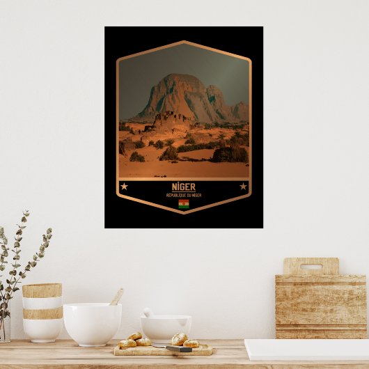 Niger Poster (Keuken)