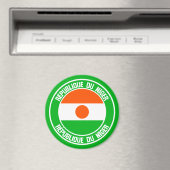 Niger Round Emblem Magneet (Insitu (Vaatwasser))