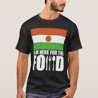 Niger souvenir eten reis vintage t-shirt