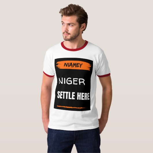 Niger T-shirt (Voorkant volledig)