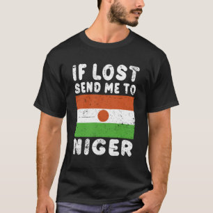 Niger vlag als verloren stuur me naar Niger T-shirt