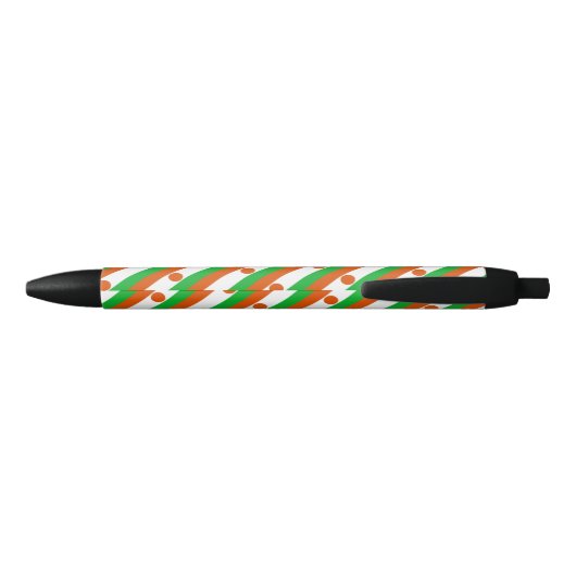 Niger Vlag Balpen Zwarte Inkt Pen (Achterkant)