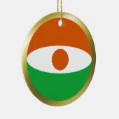 Niger Vlag Ornament (Rechts)