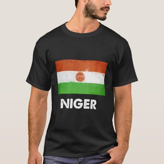 Nigerese vlag t-shirt (Voorkant)