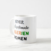 Nigerese vrouwen koffiemok (Voorkant links)